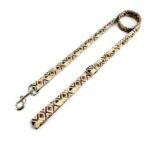 Jacquard Denim: Adjustable Leash