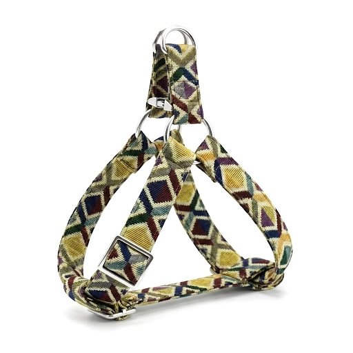 Denim Jacquard: Step-In Harness