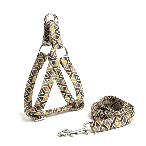 Denim Jacquard: Step-In Harness