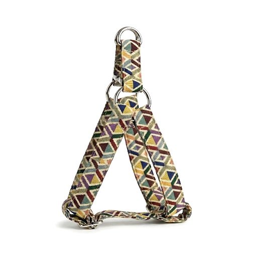 Denim Jacquard: Step-In Harness