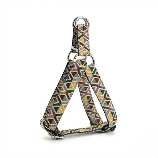 Denim Jacquard: Step-In Harness